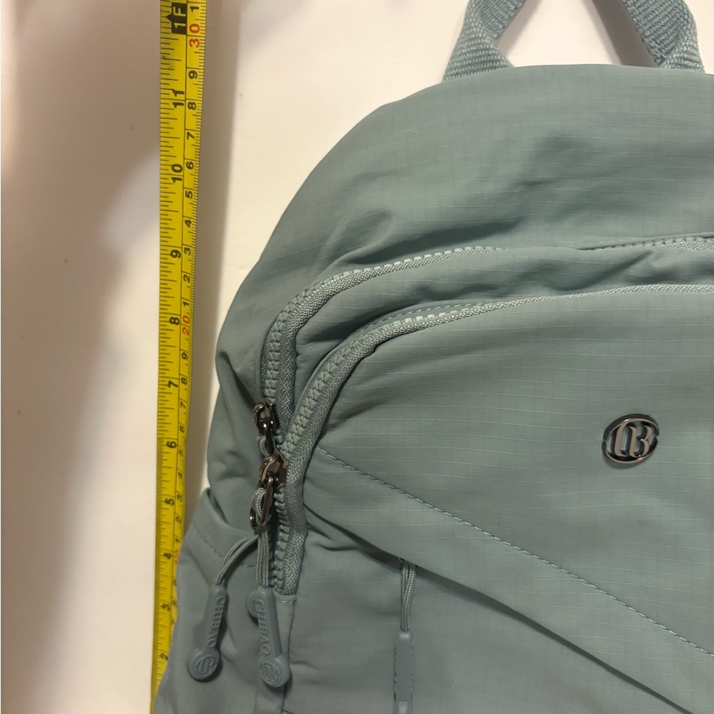 Teal Backpack With Multiple Compartments - image 6